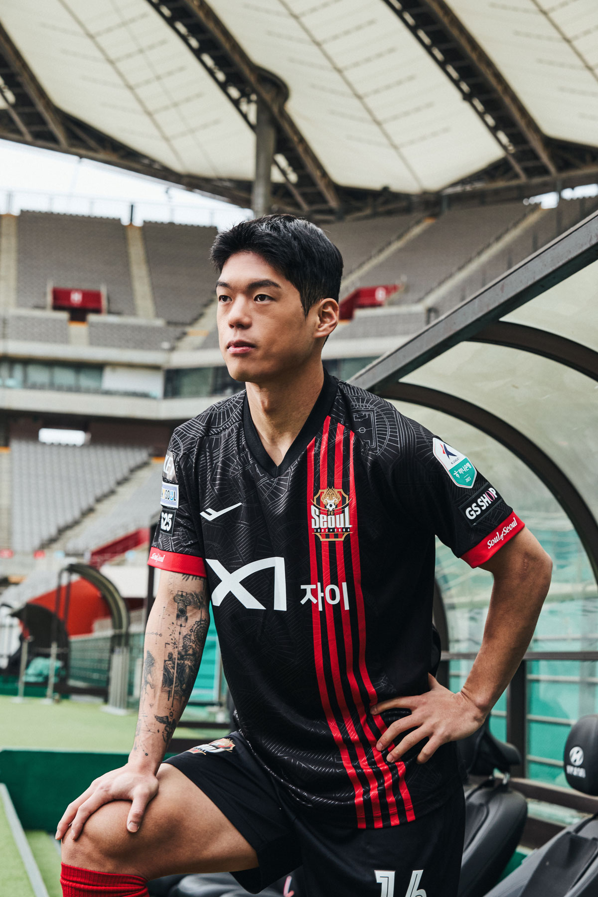 PRO-SPECS 2025 FC서울 어센틱 반팔 유니폼 상의 (홈) PP3FS25M011